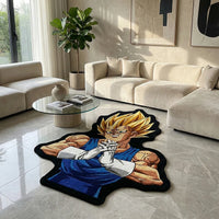 Dragon Ball Vegeta anime area rug detail — Dragon Ball — Kakebo