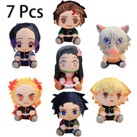 Demon Slayer Tanjiro plush doll front — Demon Slayer — Kakebo
