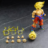 Dragon Ball Z Super Saiyan Goku SHF figure battle damage — Dragon Ball — Kakebo