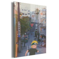 Young Naruto Uzumaki anime wall art print