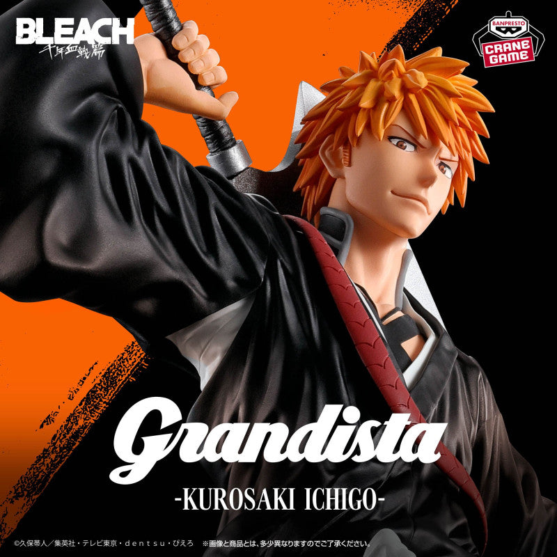 Bleach Kurosaki Ichigo Grandista Figure – Banpresto