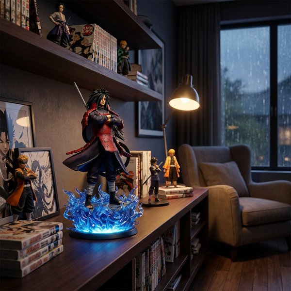 Naruto Uchiha Madara CW Light-Up PVC Figure lifestyle