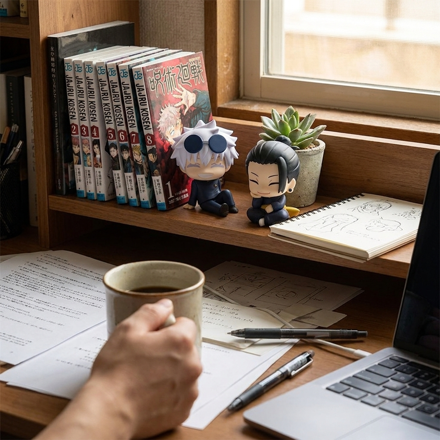 Jujutsu Kaisen Gojo Geto Fushiguro Figure lifestyle