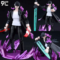 3D printed anime action figure back view — Anime — Kakebo