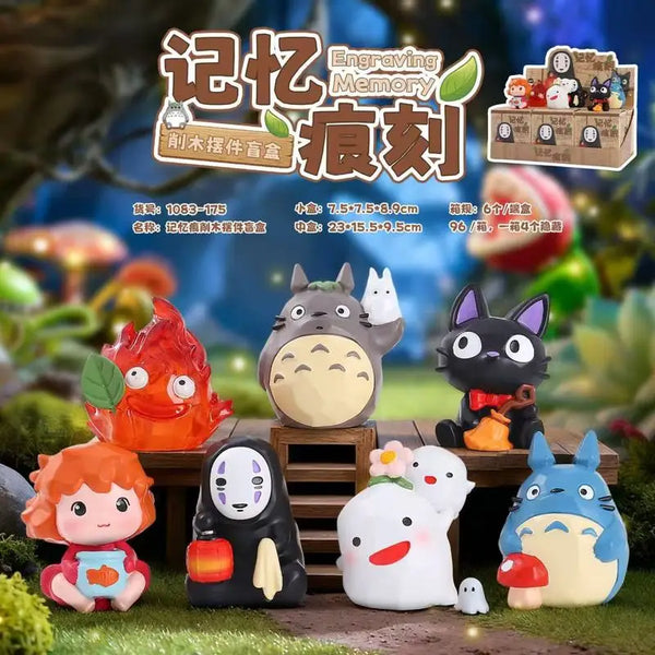 Hayao Miyazaki Anime Memory Imprint Blind Box – Desktop Ornament