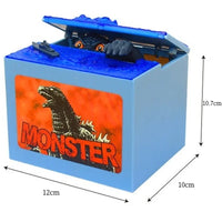 Godzilla Coin Bank Money Box - view 5 - Kakebo