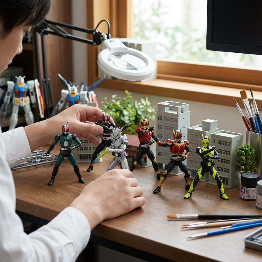 Kamen Rider Kuuga Shokugan Egg Figure