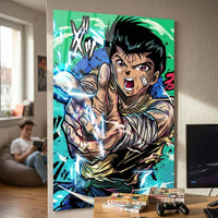 Spirit Boy Anime Canvas Wall Art