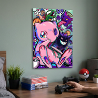 Renni Mew Anime Canvas Wall Art