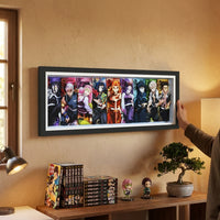 Demon Slayer Nine Pillars 3D Wall Art