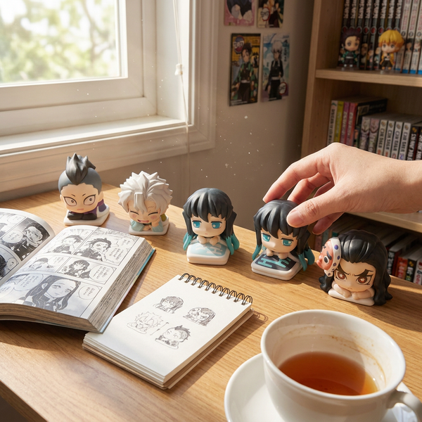 Demon Slayer Bandai Gashapon Action Figure lifestyle